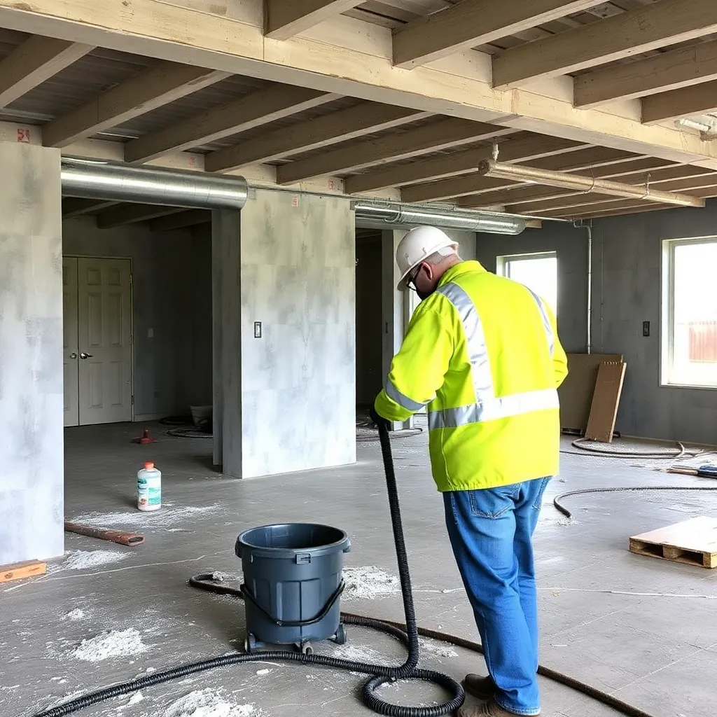 Nettoyage post-chantier